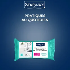 50 lingettes nettoyantes désinfectantes