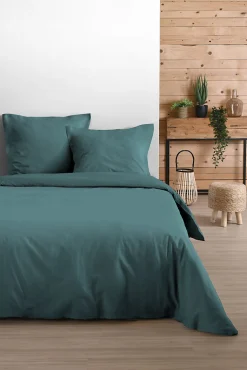 1 Taie d'39oreiller coton uni 50 x 70 cm Edens lin