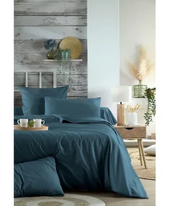 1 Taie d'39oreiller percale de coton uni Elysee