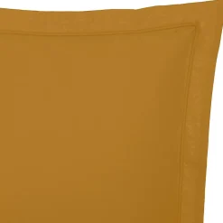 1 Taie d'39oreiller percale de coton uni 63 x 63 cm Harmonie mordore
