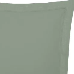 1 Taie d'39oreiller percale de coton uni 50 x 70 cm Harmonie blanc