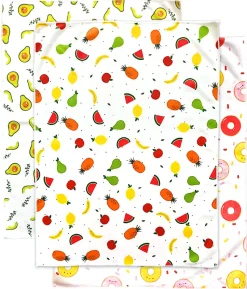 3 torchons ultra obsorbants Torchongenio motifs multicouleurs BestOfTV