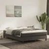 347809 vidaXL Matelas de lit à ressorts ensachés Gris foncé 140x200 cm epaisseur 20 cm