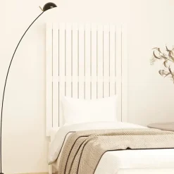 824954 vidaXL Tête de lit murale Blanc 82,5x3x110 cm Bois massif de pin