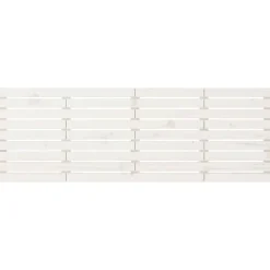 824749 vidaXL Tête de lit murale Blanc 166x3x63 cm Bois massif de pin