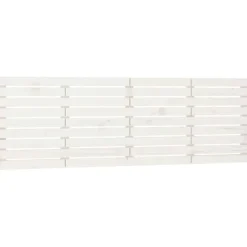 824749 vidaXL Tête de lit murale Blanc 166x3x63 cm Bois massif de pin