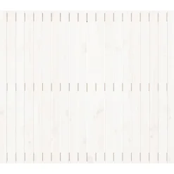 824939 vidaXL Tête de lit murale Blanc 127,5x3x110 cm Bois massif de pin