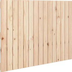 824833 vidaXL Tête de lit murale 95,5x3x60 cm Bois massif de pin