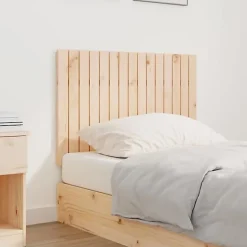 824833 vidaXL Tête de lit murale 95,5x3x60 cm Bois massif de pin