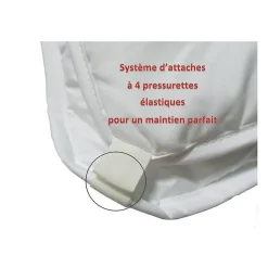 ABEIL Couette 4 Saisons ANTI-ACARIENS 220x240cm
