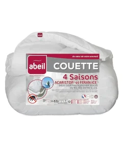ABEIL Couette 4 Saisons ANTI-ACARIENS 240x260cm