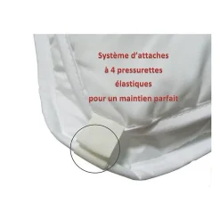 ABEIL Couette 4 Saisons ANTI-ACARIENS 140x200cm