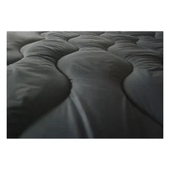 ABEIL Couette Bicolore - 140 x 200 cm - Blanc et gris