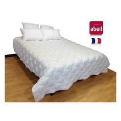 ABEIL Couette chaude Douceur Absolue 220x240 cm blanc