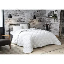 ABEIL Couette chaude Douceur Absolue 220x240 cm blanc