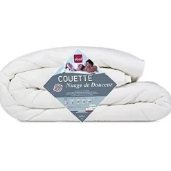 ABEIL Couette légere NUAGE de DOUCEUR 240x260 cm blanc