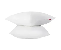 ABEIL Lot de 2 Oreillers Douceur - 60 x 60 cm - Blanc