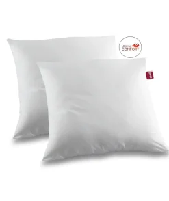 ABEIL Lot de 2 oreillers Ultima Confort - 60 x 60 cm