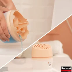 Absorbeur d'humitidé anti-odeur Aéro 360 20m2 coloris pêche Rubson