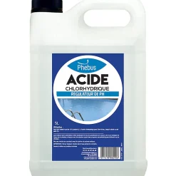 Acide chlorhydrique détartrant puissant Phebus 5L
