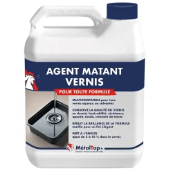 Agent Matant Vernis - Metaltop - - Pot 1L