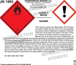 Alcool à brûler pour chauffer et nettoyer Phebus 5L