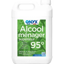Alcool ménager supérieur 95° Onyx 5 L