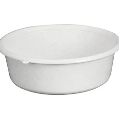 ALUMINIUM ET PLASTIQUE - Cuvette ronde 21x6cm 1.5l Gris moucheté