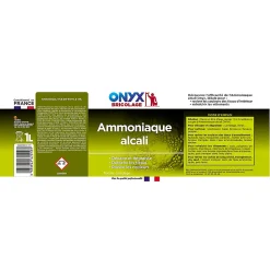Ammoniaque alcali 13° Onyx bricolage 1L