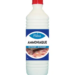 Ammoniaque nettoyant et détachant Phebus 13° 1L