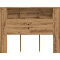 Armoire à tête de lit Chêne artisanal 140 x 18,5 x 102,5 cm Bois d'ingénierie vidaXL