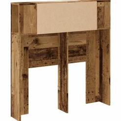 Armoire de tête de lit vieux bois 100x18,5x102,5 cm vidaXL