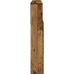 Armoire de tête de lit vieux bois 180x19x103,5 cm vidaXL