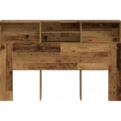 Armoire de tête de lit vieux bois 160x19x103,5 cm vidaXL