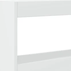 Armoire tête de lit avec LED blanc 200x17x102 cm vidaXL