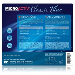 Assouplissant Végétalien Classic Blue Höfer Chemie 2 x 10 L, Linge Doux Et Parfum Longue Durée
