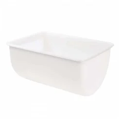 Bac grand volume semi-cylindrique 220 L - Blanc