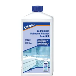 BAIN-NET sans acide - Nettoyant pour salles de bains - Lithofin - 1 L
