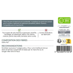 Balai droit en fibres synthétiques Starwax