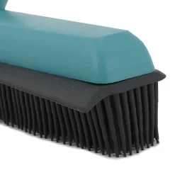 Balai extensible poils doux GoodHome bleu L.1 m x l.7cm