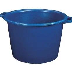 Baquet rond 30 L - D: 45 cm - H 29 cm - bleu