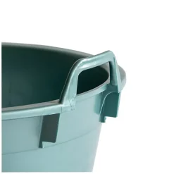 Baquet rond souple avec poignées - 40 L - vert