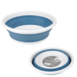 Bassine cuvette retractable bleu paon