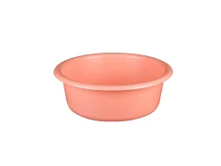 Bassine cuvette ronde 4L coloris pêche