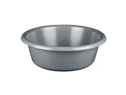 Bassine cuvette ronde 6.5L coloris gris charbon
