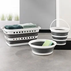 Bassine retractable 8L - Blanc Gris - 5Five