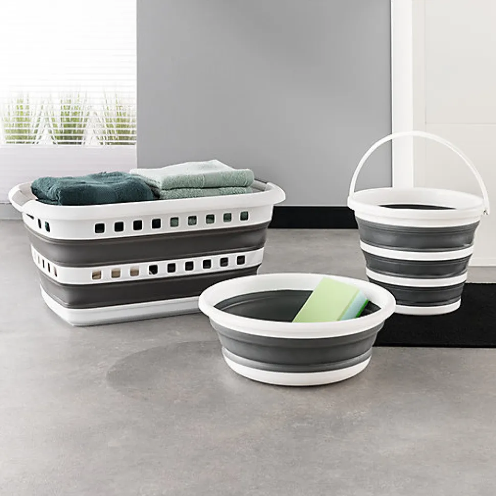 Bassine retractable 8L - Blanc Gris - 5Five