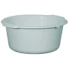 Bassine ronde 14 L - D: 41 cm - H 17.5 cm - gris moucheté