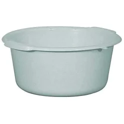 Bassine ronde 14 L - D: 41 cm - H 17.5 cm - gris moucheté