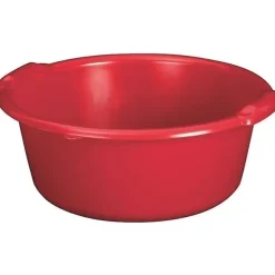 Bassine ronde 20 L - D: 45 cm x 20 cm - rouge